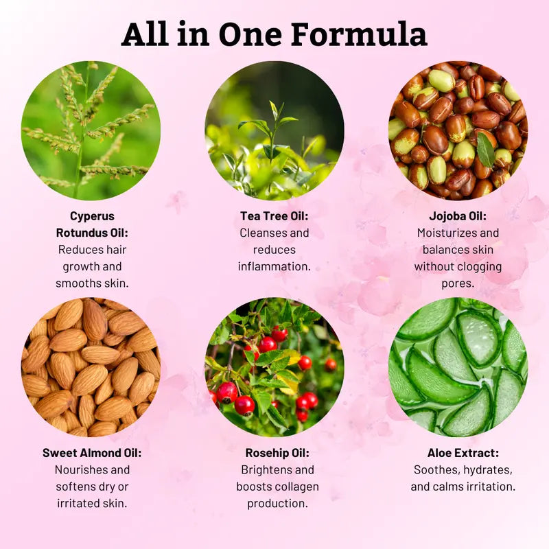 Nuvielle™ Nutgrass Hair-Reducing Oil